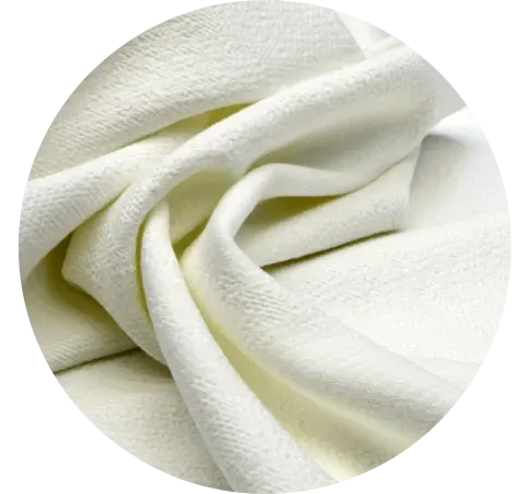 Premium cotton fabric used by Luxypew for soft and breathable T-shirts